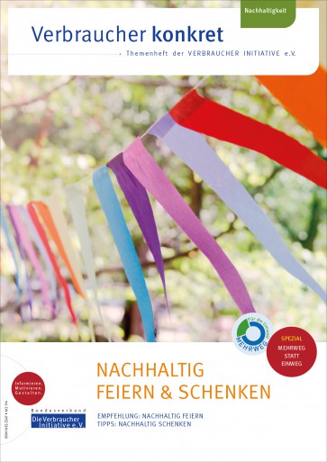 Nachhaltig Feiern & Schenken (Themenheft)